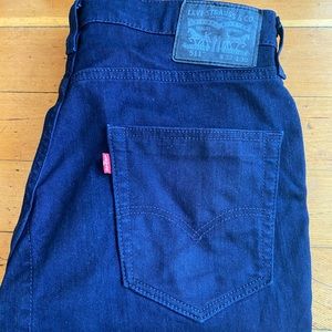 Mens Levi’s 511 Slim Fit jeans. Dark Blue. Washed once, never worn. 32 x30.